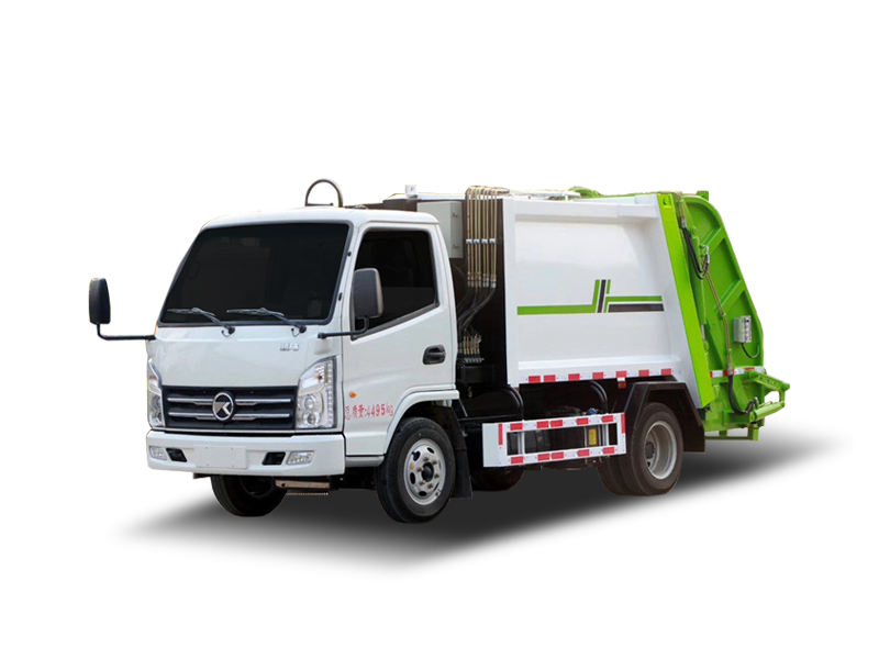 国六 蓝牌 4方 凯马压缩垃圾车