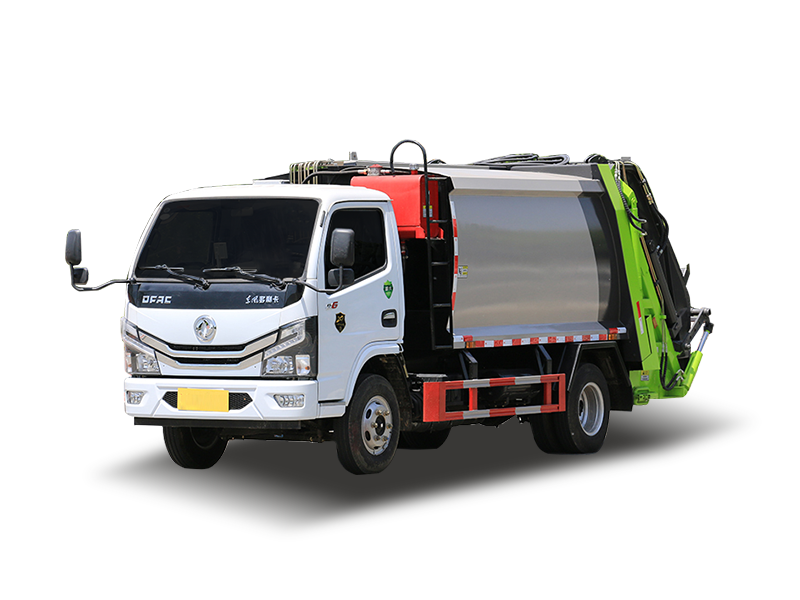 国六小多利卡 6方 压缩垃圾车