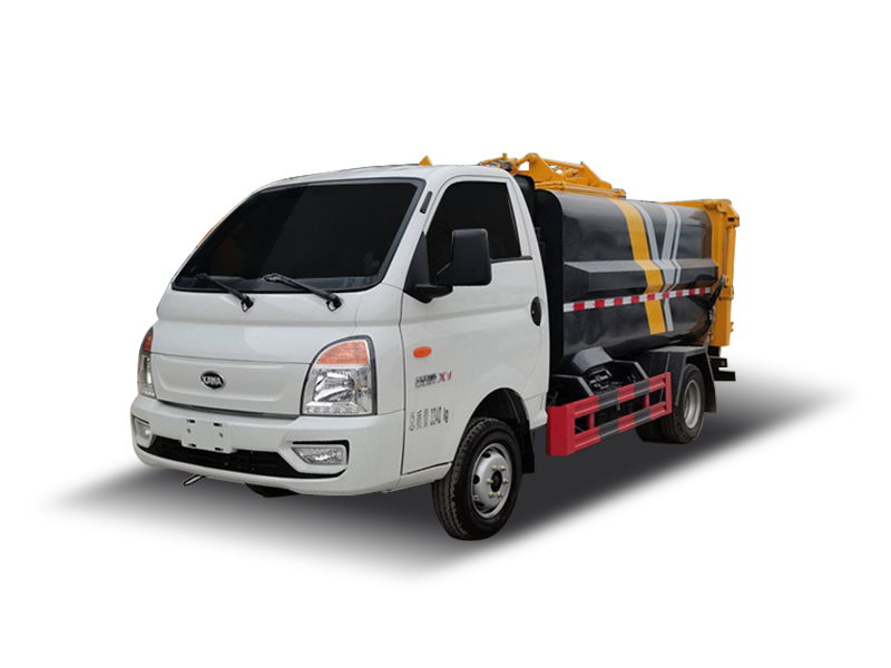 国六4.5方 蓝牌凯马瑞航 侧装压缩垃圾车