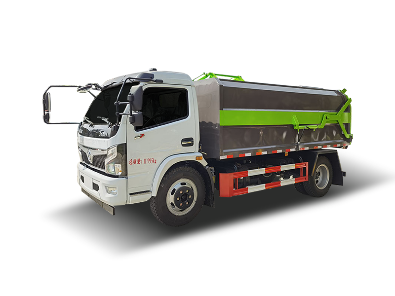 东风大多利卡8方挂桶垃圾车