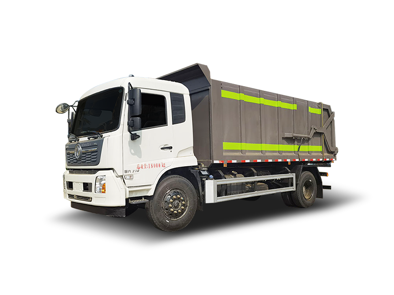 东风天锦挂桶垃圾车