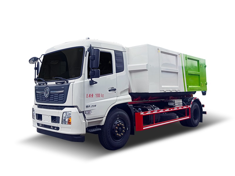 东风天锦14方勾臂垃圾车