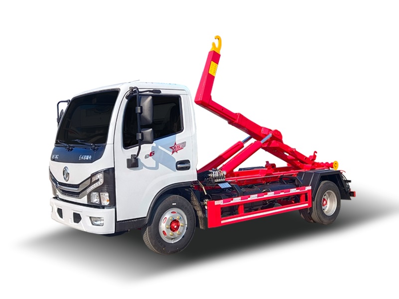 黄牌多利卡5方勾臂垃圾车