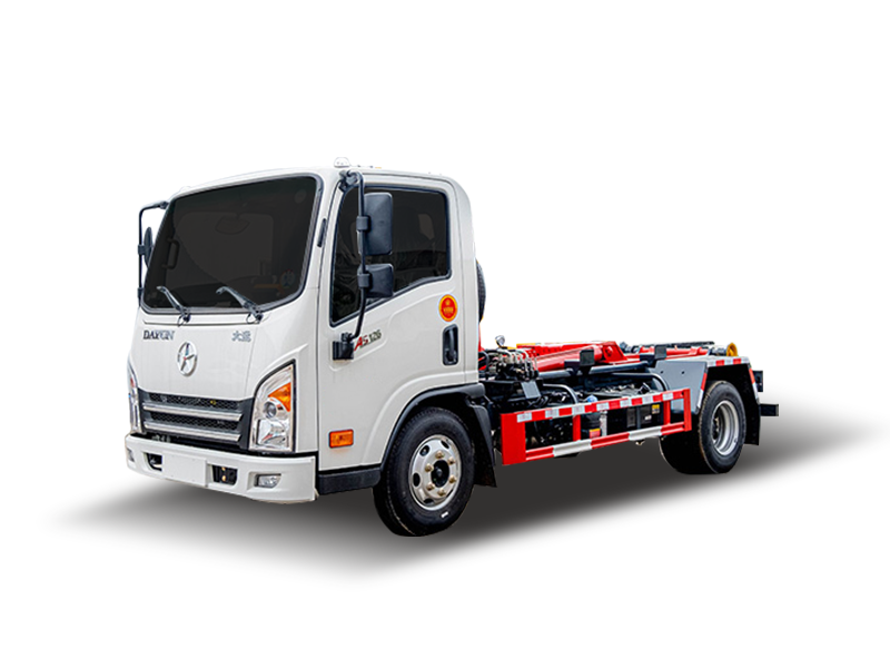 蓝牌大运5方勾臂垃圾车