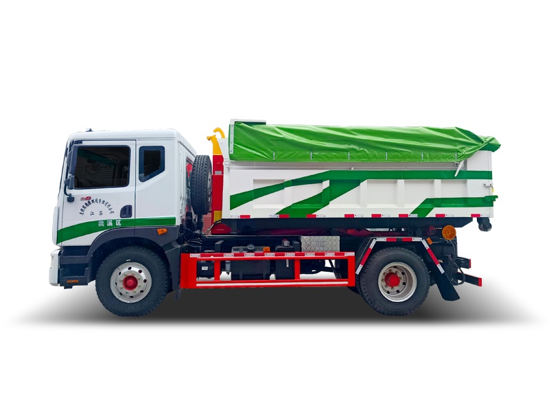 东风D9  12方勾臂垃圾车