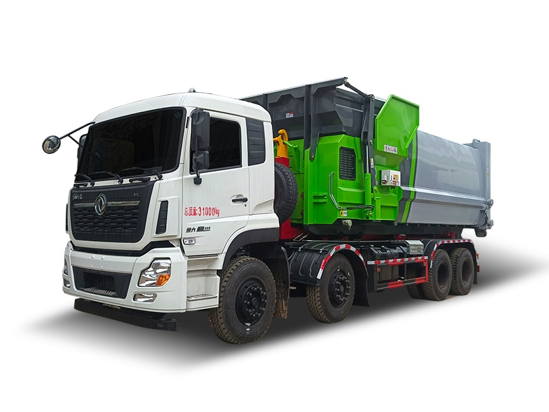 天龙前四后八22-28方勾臂垃圾车