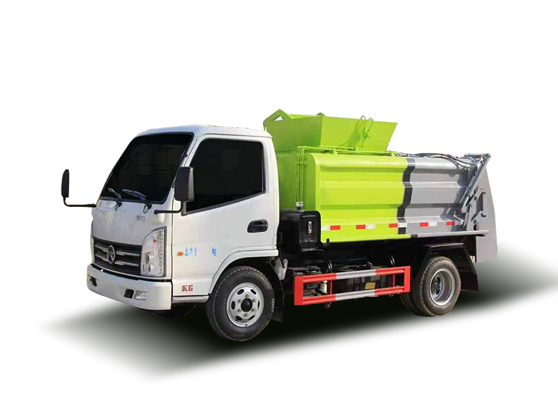 国六凯马蓝牌4方餐厨垃圾车