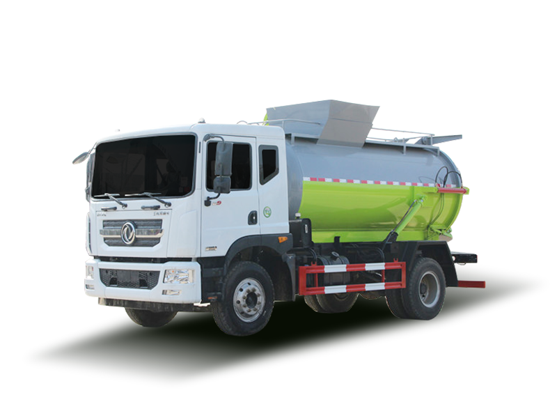 国六东风D9 8方餐厨垃圾车