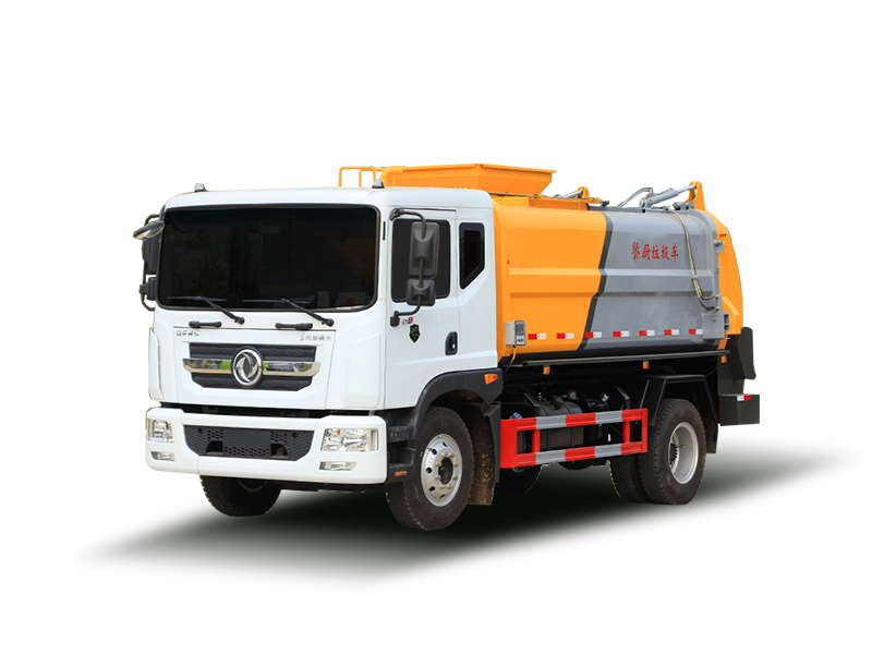 国六东风D9 9.5方 餐厨厢式