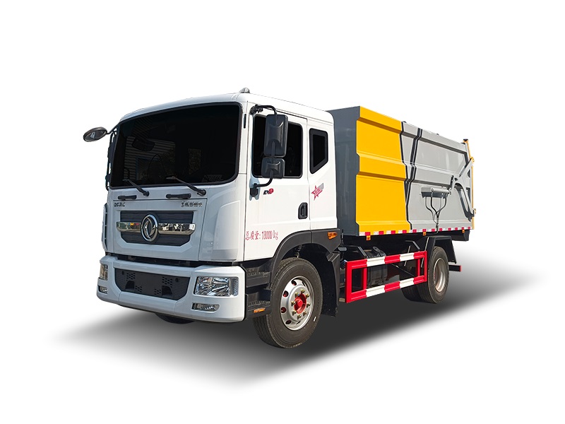 国六东风D9 15方对接垃圾车