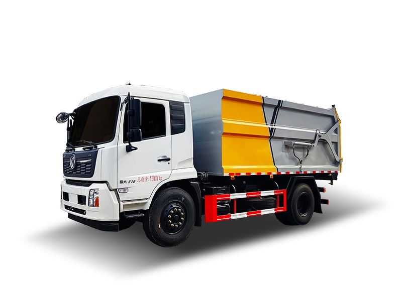 国六东风天锦 15方对接垃圾车