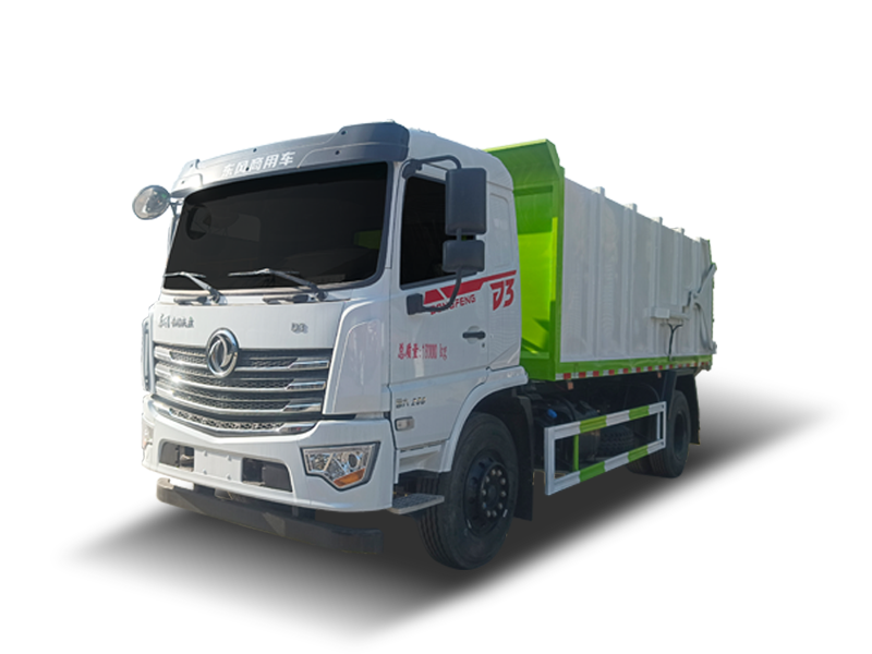 国六东风专底15方对接垃圾车