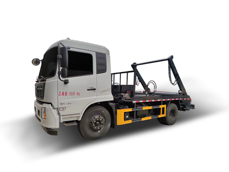 国六12立方东风天锦 摆臂垃圾车