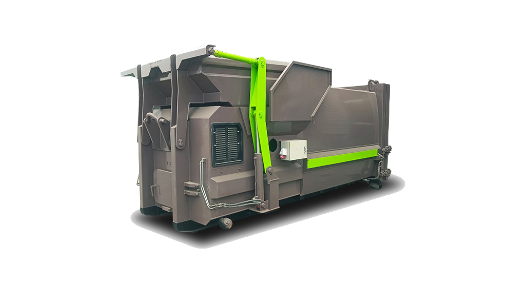 翻斗型移动式垃圾压缩站