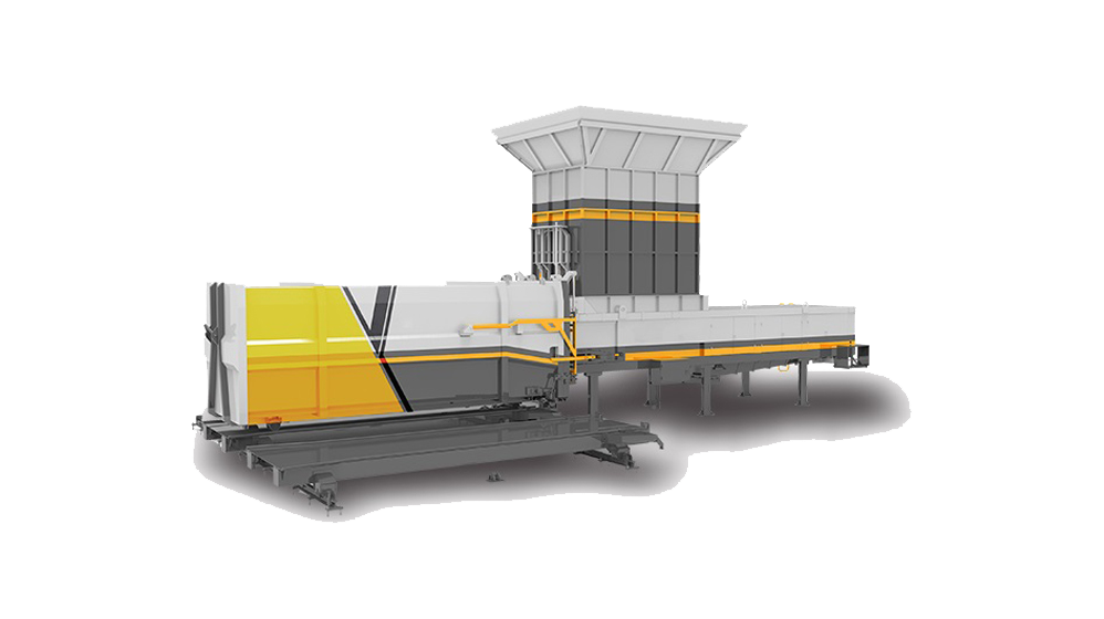 中大型水平直压式垃圾站