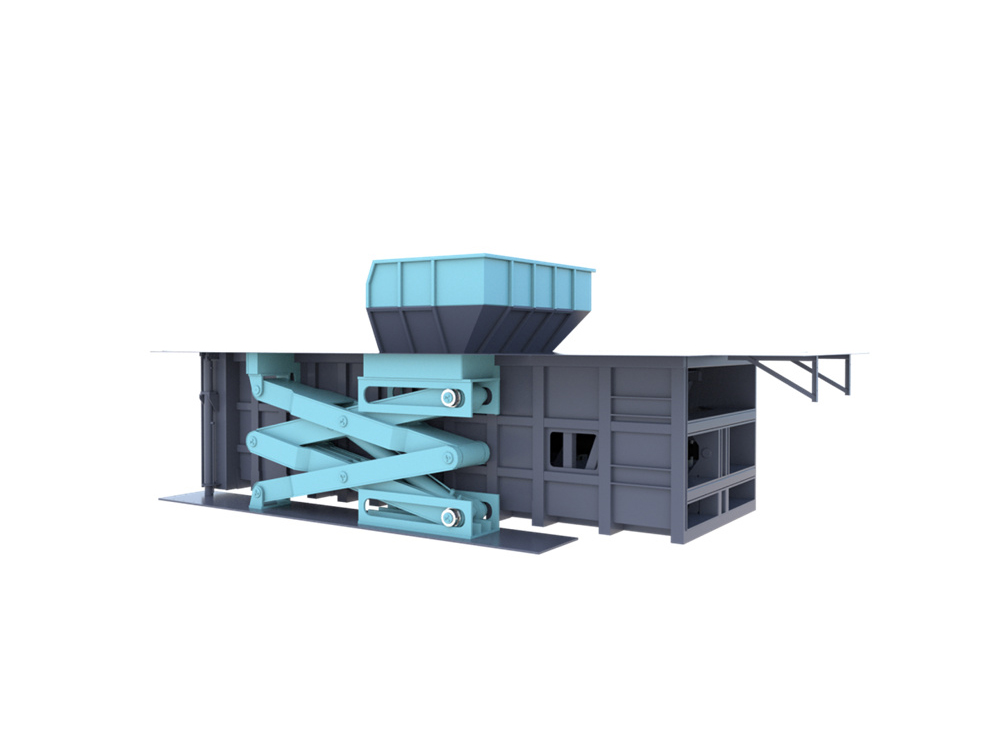 单、双剪刀叉式垃圾压缩设备