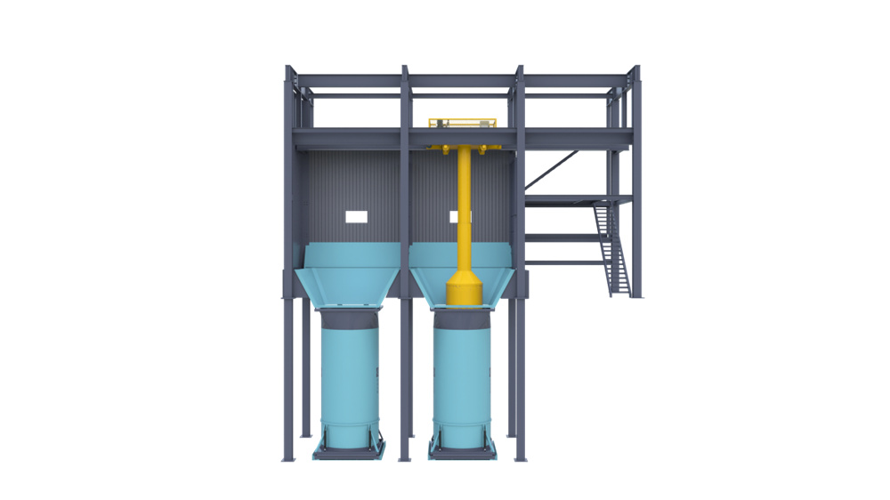 竖直式垃圾压缩设备