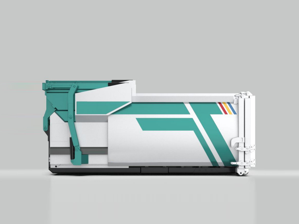 移动压缩垃圾站